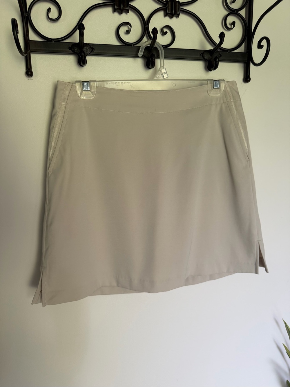 Lady Hagen Beige Active Tennis Skort